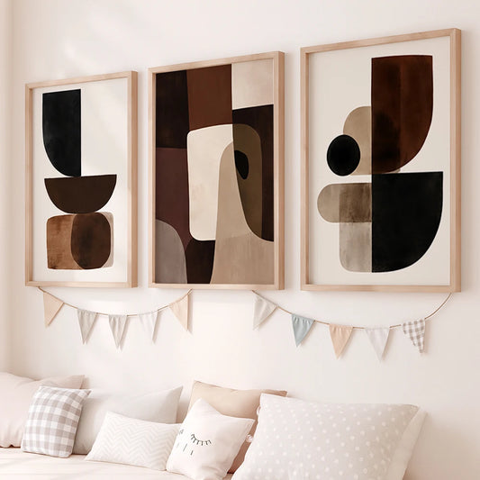 Set of 6 Decorative Wall Decor Modern Decorative Canvas Poster Wall Art Prints Home Decor Living Room Bedroom Gallery Artwork