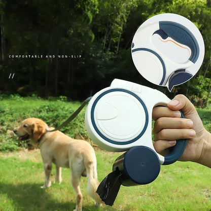 5m LED Light with Retractable Automatic Stretch Nylon Leash for Walking Dogs, Pet Supplies, Beautiful and Fashionable, Colorful