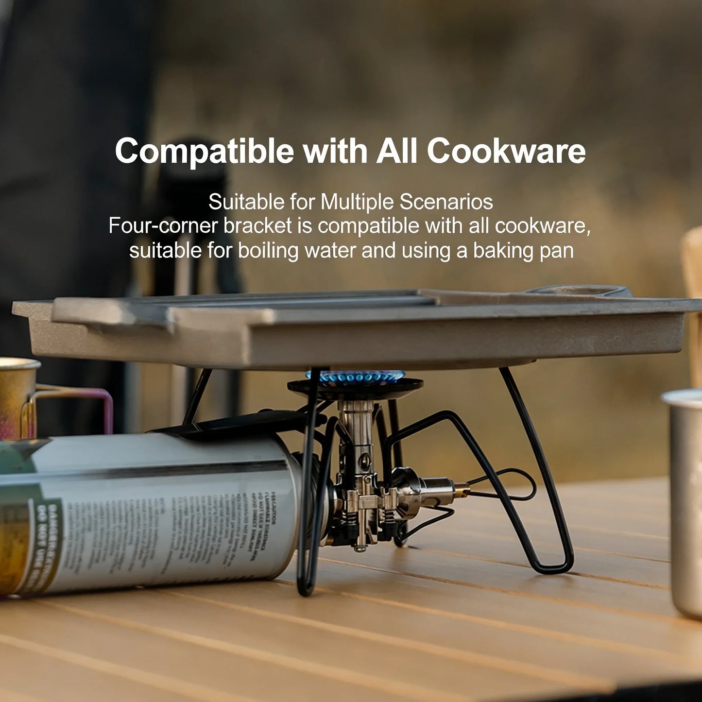 Mountainhiker Outdoor Portable Folding Spider Stove Camping Picnic Stove Barbecue Stove Household Stove with Holder