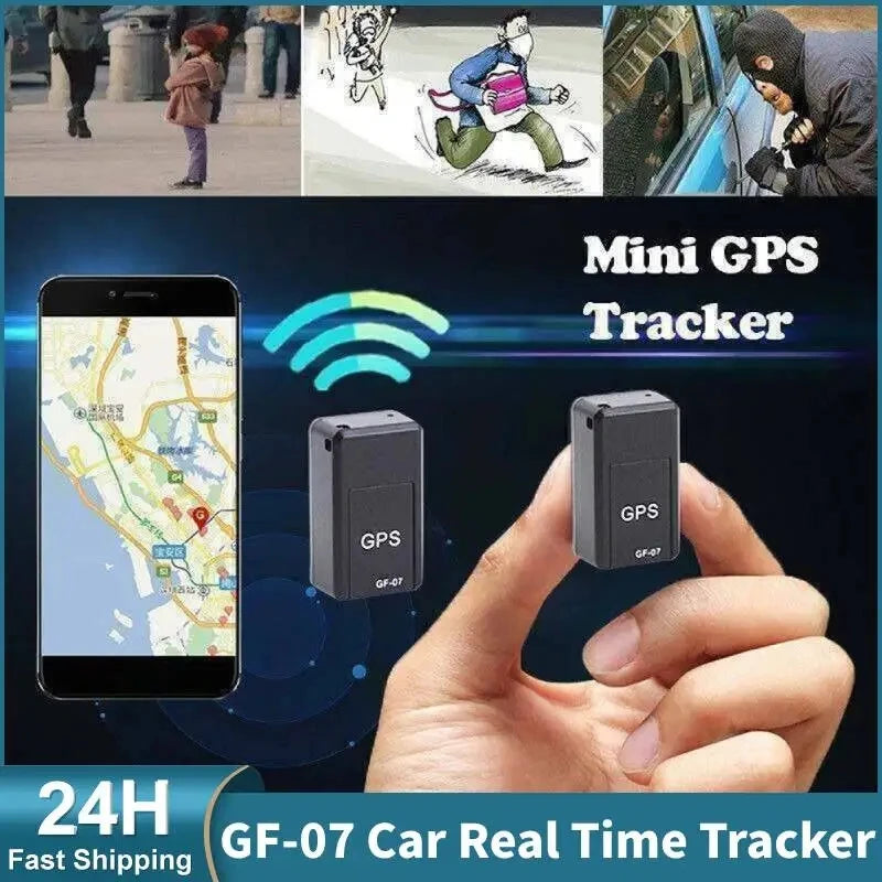 GPS-Locator GF-07: Präziser und praktischer Kompakt-Locator für Fahrzeuge, einfach zu installieren, präzise Fernpositionierung, mobil.