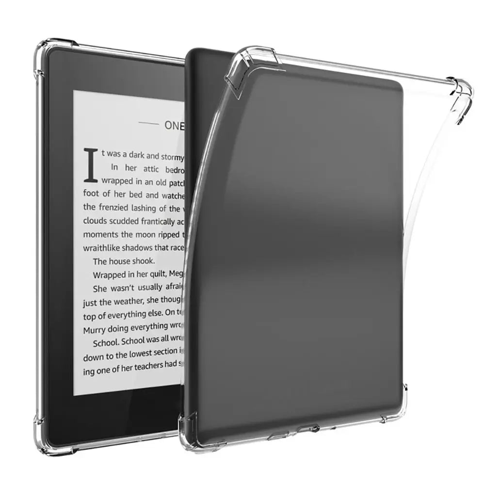 11/12th Gen e-Reader Case 6 6.8 7 inch SA568B Protective Shell Transparent Airbag for Kindle Paperwhite 1/2/3/4/5 Colorsoft 2024