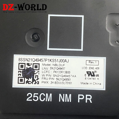 Backlit Keyboard For Lenovo Thinkpad L16 Gen1 Gen2 T16 Gen3 Gen4 P16S Gen4 P16V Gen3 Laptop 5N21M40003 5N21Q49827