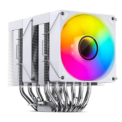 Jonsbo CR-1400 DV2 Dual Tower 6 HeatPipes Copper Tube 5V 3Pin ARGB CPU Cooler ITX Cooled Dual Fan 9CM Radiator LGA1700 1200 AM5