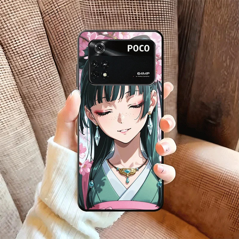 A-Apothecary D-Diaries Maomao Soft Phone Case for Xiaomi Poco X5 X6 X7 X8 Pro Max X3 F7 F8 Ultra M8 M7 M6 M5 Redmi 15 15C 14C 13