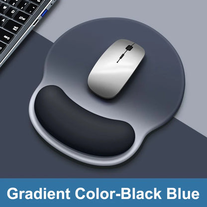 Gradient color mouse pad comfortable wrist rest non-slip mouse pad soft mouse pad wrist rest computer desktop mouse pad