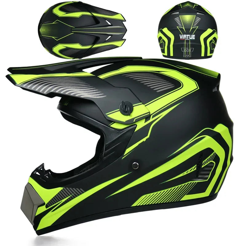 Motorcycle Helmet Children Off-road Helmet For Kids child MotoBike Downhill AM DH Cross safety Helmet Capacete Motocross Casco