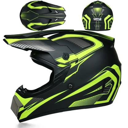 Motorcycle Helmet Children Off-road Helmet For Kids child MotoBike Downhill AM DH Cross safety Helmet Capacete Motocross Casco