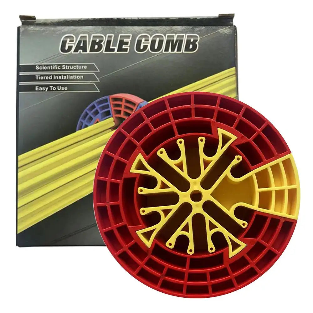 Cable Management Comb Tool Dresser Bundler Organizing Tool Portable Wire Comb Perfect For Cable Management