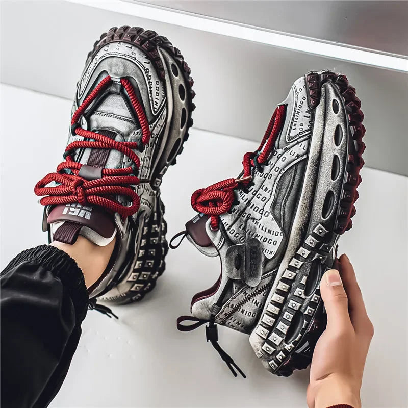 Casual Sneaker Men's Sneakers Loafers Wear-resistant Non-Slip Fashion Sports and Leisure Shoes for Men Outdoor Thick Bottom