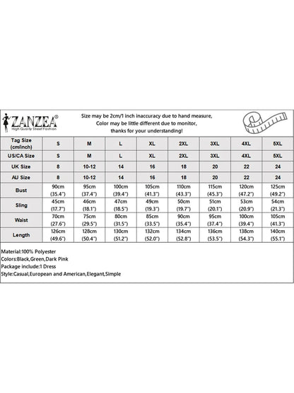 ZANZEA Women Evening Dress Elegant Spaghetti Strap Mid-Calf Party Dress Summer 2025 Retro Square Collar Sleeveless Vestidos Robe