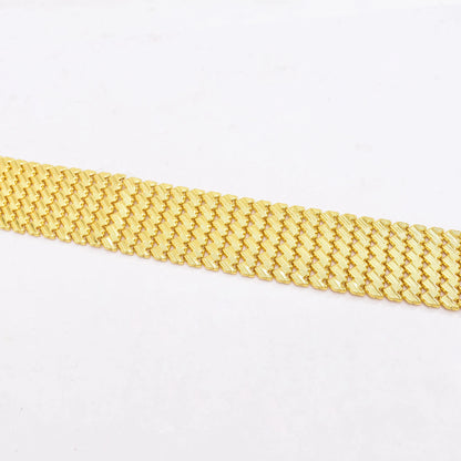 Gold Plated Women Metal Belt Body Jewelry Alloy Carved Flower Statement Waist Chains