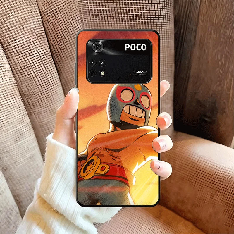Cartoon Game Stars Soft Phone Case for Xiaomi Poco X7 X8 Pro Max X5 X6 X3 F8 F7 Ultra M8 M7 M6 M5 Redmi 15 15C 14C 13C 12C Shell