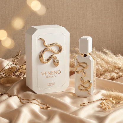 Veneno Bianco Long-Lasting Perfume Veneno Scarlet Spicy Ambery Fragranc Middle East Dubai Arabian Romantic Natural Fragrance