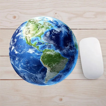 19 Styles Fashion Planets Mouse Pad Round Computer Mouse Pad Gaming Mouse Pad for Pc Laptop Desk
