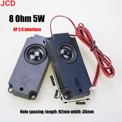 1pair Audio Portable Speakers 3070 4Ohm / 8Ohm 3W5W10W Computer Speaker Advertising LCD TV Speakers Loudspeaker Rectangle Speake