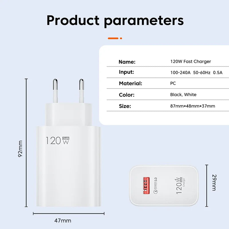 Original Xiaomi 120W Chargers Support Fast Charger QC 5.0 For Mi 14 13 12 11 Ultra Lite 12T Pro Poco X5 Fast Charging Cable