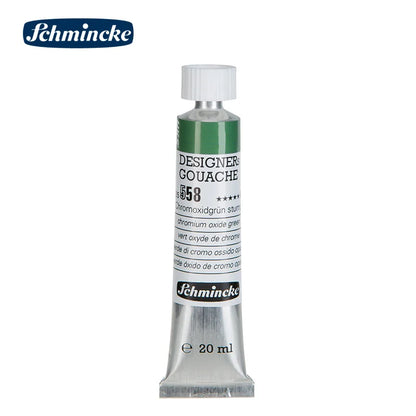 Germany Schmincke Designer Gouache Paint Tube 20ml Opaque Gouache Paint Professional Artist 48 Colors Drawing Art Supplies Cute