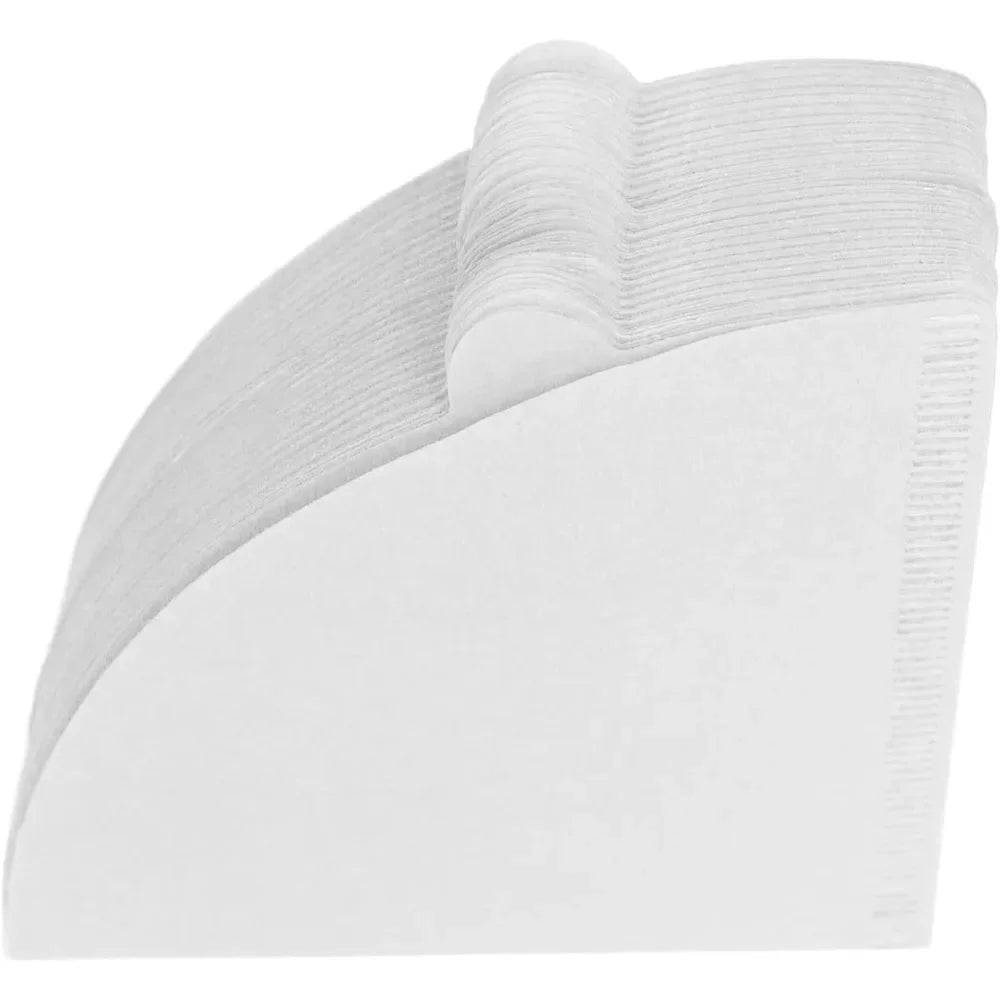 Coffee Filters, 01&02 Cone Filters, Disposable Natural Paper Filters, For Pour Over and Drip Coffee Maker