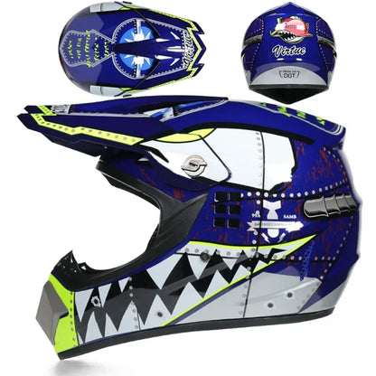 Motorcycle Helmet Children Off-road Helmet For Kids child MotoBike Downhill AM DH Cross safety Helmet Capacete Motocross Casco