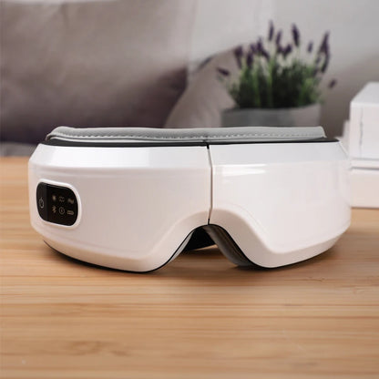 Massage Machine Low Frequency Vibration Eye Massager Small for Women Heated Eye Shade Relaxation Treatment Vibrator Masajeador