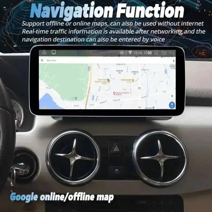 12.8 Car Radio For Mercedes GLK Class NTG 4.5 2013 2014 2015 GPS Navigation Auto Touch Screen Carplay Car Video Player Head Unit