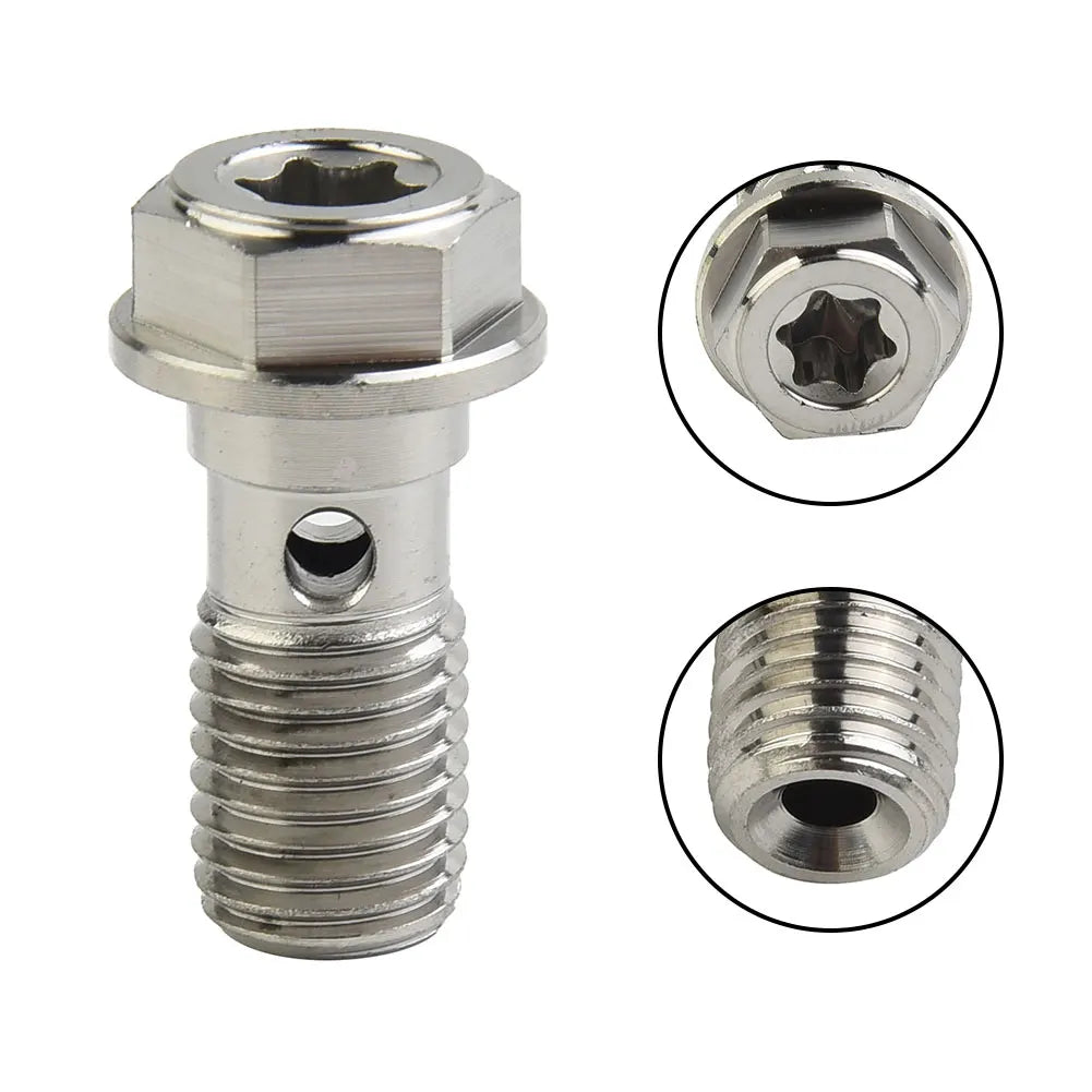 Brake Systems For Single Banjo Bolt Single Line Hydraulic Alloy Car Parts M10 x 1.25 for Honda, for Kawasaki,