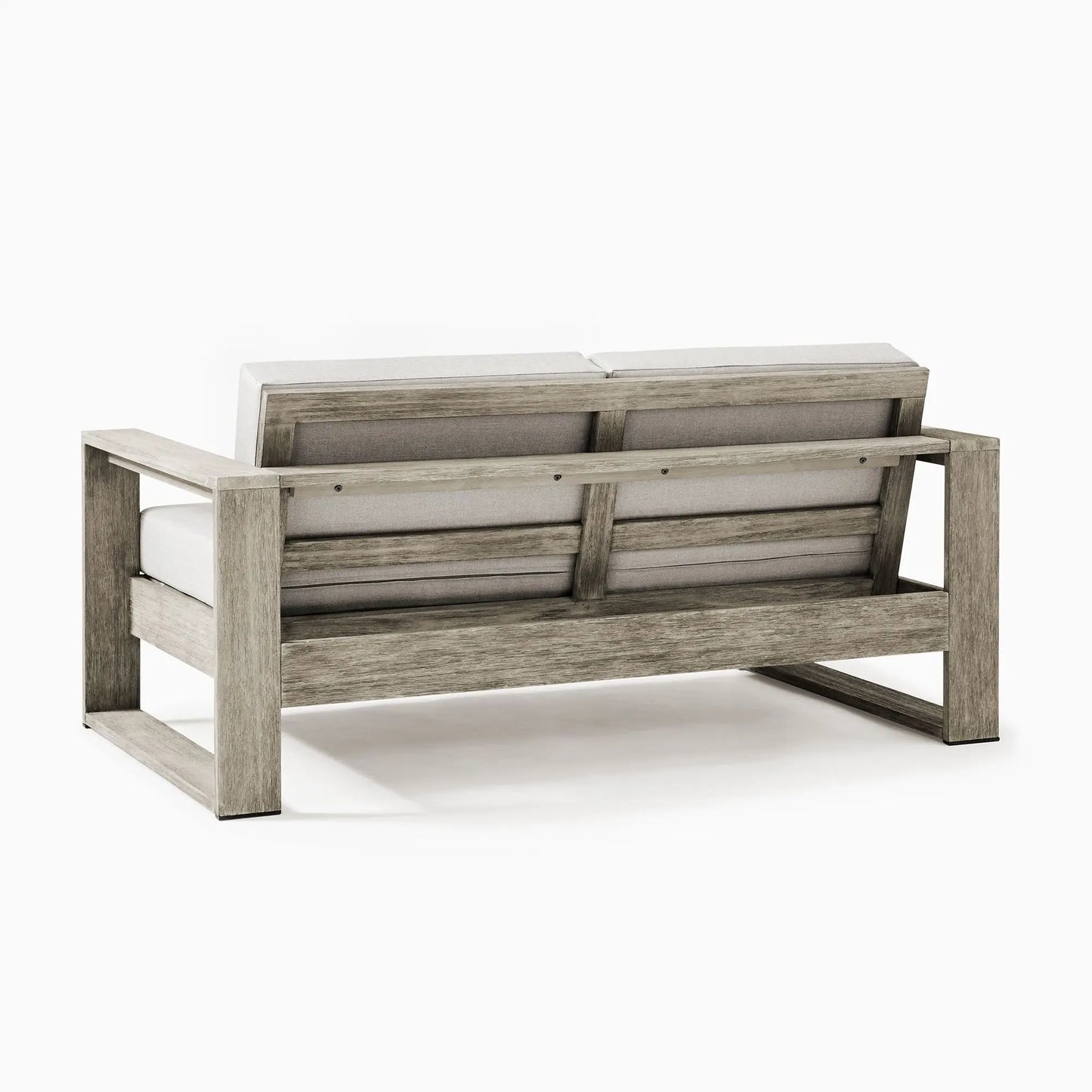 Modern Design Garden Sofa Set for Outdoor Patio Courtyard Leisure Teak Wooden Furniture for Home Hotel Villa Park Apartment