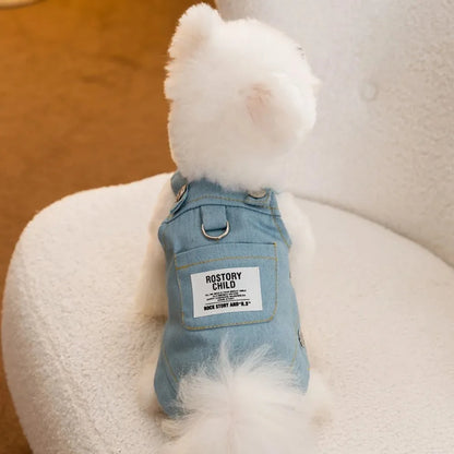Dog Clothing Suit Puppy Summer Clothes Costume for Dogs Small Overalls Dresses Pets Chihuahua Apparel Jumpsuits Supplies Pet