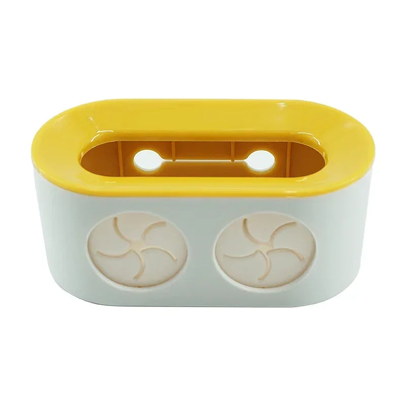 Toothbrush Stand Oral B Brush Holder Bathroom Accessories Electric Toothbrush Holder Double Hole Wall Toothbrush Organizer