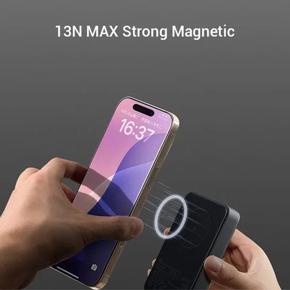 Xiaomi 10000mAh Magnetic Portable External Battery Power Bank 33W Fast Charging Built-in USB-C Cable for iPhone Smartphones