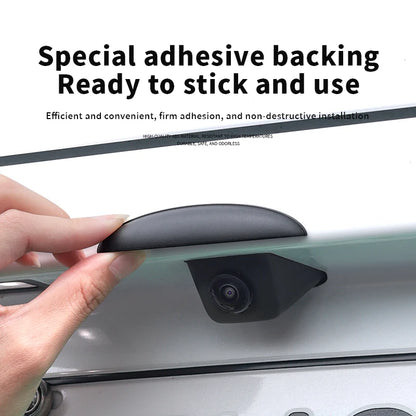 Car Reversing Rear Camera Rain Cover ABS Rain-Proof Car Reverse Camera Rain Shade Cover Waterproof Shield Car Exterior Accessory