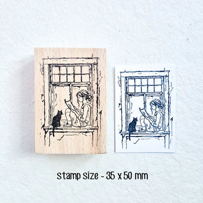 Stamp Scrapbooking  8 Types Scrapbook Journaling Stationary Stamp