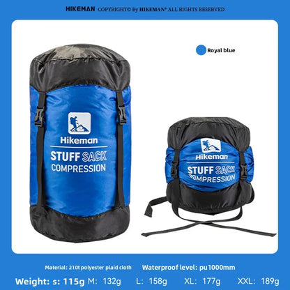 Outdoor Sleeping Bag Compression Bag - Camping Travel Storage Organizer for Clothes & Gear, Large Capacity Portable Packing Bag