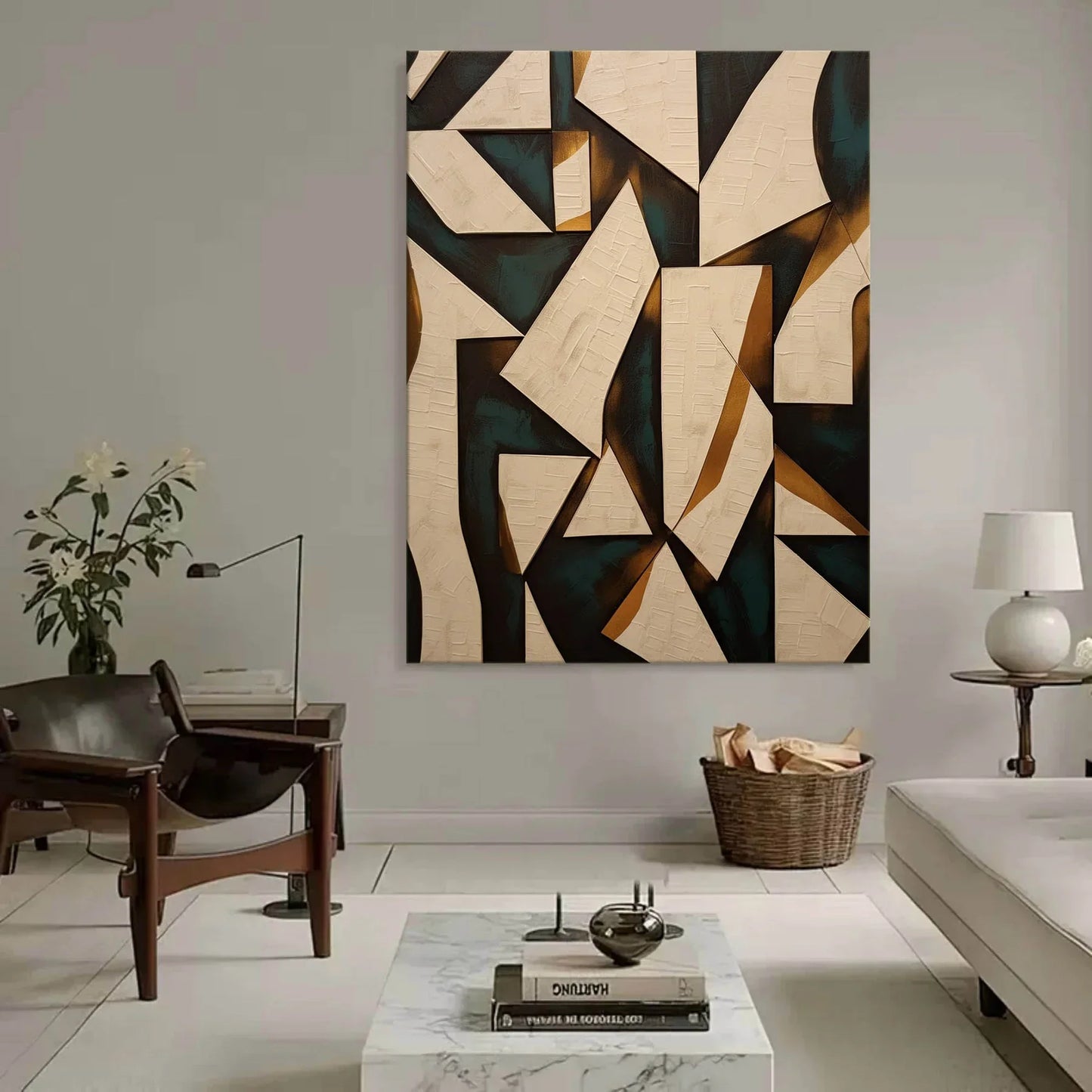 WABI-SABI Wall Art Handmade Painted Oil Painting On canvas Abstract Textured Painting Large Wall Decor For Living Room Decor