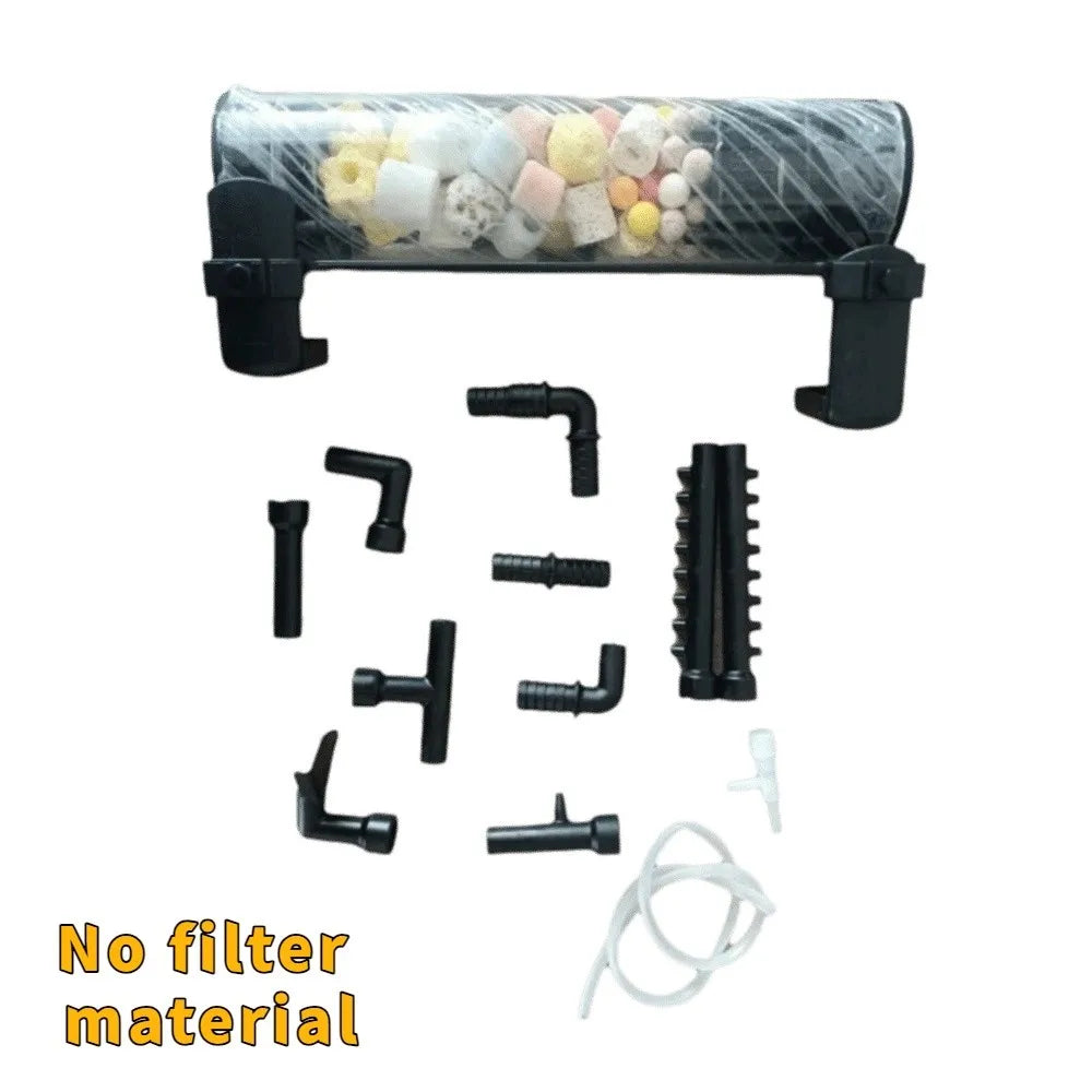 Multi-function Fish Tank Filter Efficient Top-mounted Filter External Filter Box Drip Overflow Fish Water Purifier