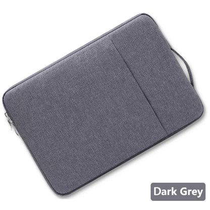 Laptop Handbag Case for DELL 13.3' 14' 15.6' 16' Waterproof Zipper Portable Shockproof Notebook Bag Cover for DELL 12.5'
