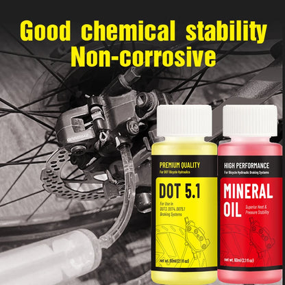 Bike Accessories Brake Fluid Bike Mineral Oil DOT Fit Shimano SRAM AVID MAGURA Hydraulic Brake Fluid Bicycle Parts