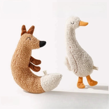 Cat Dog Toys Chewers Cats Dogs,Chew Squeak Toy Cats Dogs Interactive Plush Doll Pet Products