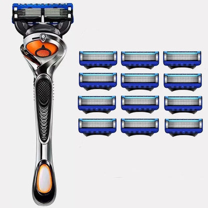 5-layer shaving blade, five manual shaving blade, imported blade, universal replacement blade head, men's cleaning and washing