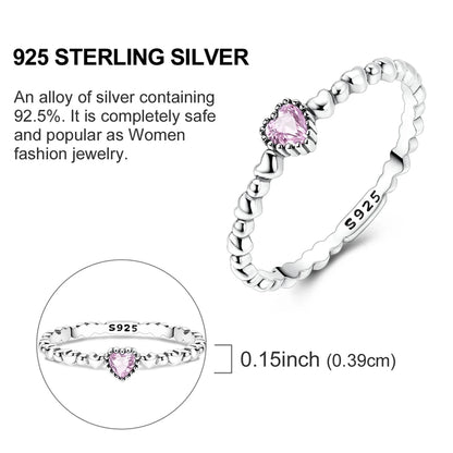 Hot Sale 925 Sterling Silver Ring Eye Plam Frefly Stars Heart Rings For Wedding Women Girls Jewelry Anniversary