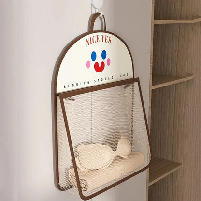 Socks Bra Storage Bag Large Capacity Breathable Mesh Bags Wall Hanging Behind The Door Bedroom Underwear Organizer Mesh Pocket