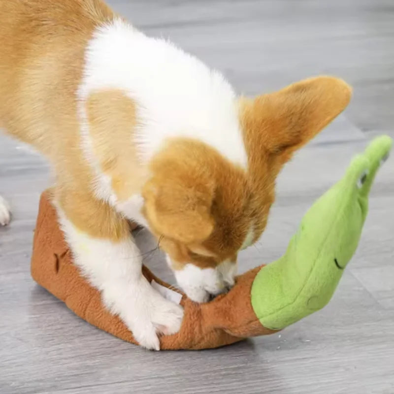 Snail Shaped Pet Toys for Dogs And Cats Odor Hiding Training Puzzles Fun Sniffing Mats - Interactive Play for Cats And Dogs