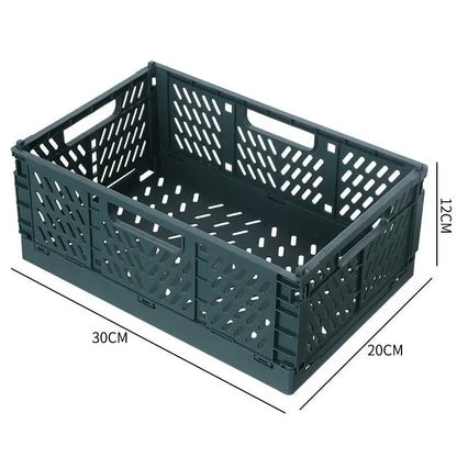 Foldable Storage Basket Wardrobe Organizer Box Kitchen Bathroom Accessories Gadgets For Clothes Toy Spices Condiments Vegetables