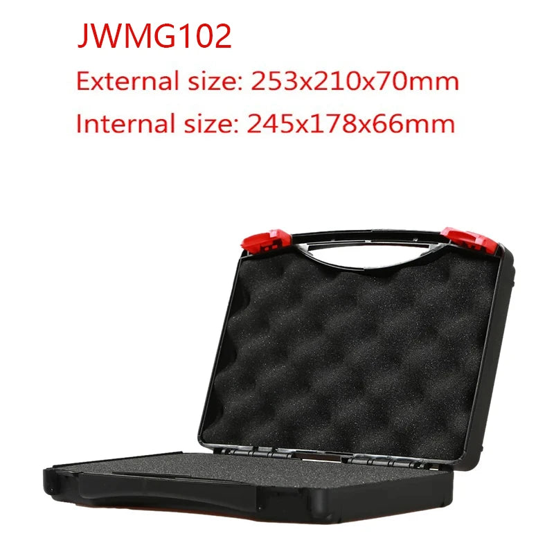 Suitcase Tool Box Professional With Spong Complete Toolbox Cases Portable Plastic Tool Case Safety Equipment Instrument Case