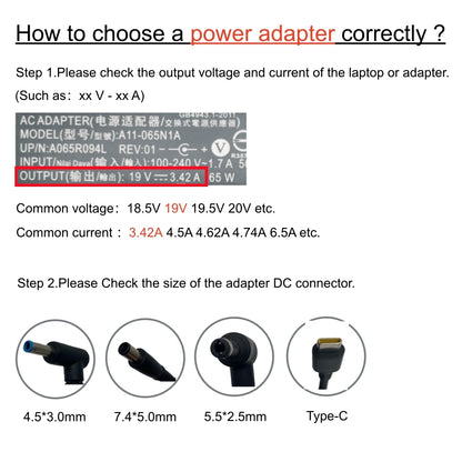 Genuine 130W 20V 6.5A Type-C Laptop Adapter Charger For Dell XPS 15 9500 17 9700 Latitude 5401 5411 5501 DA130PM170