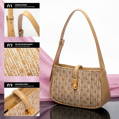 Timeless Classic Women's Party Handbag for Multiple Occasions Retro-Inspired Luxury Monogram Handbag