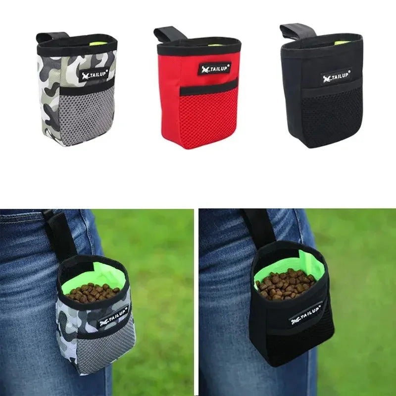 Large Capacity Wear-Resistant Outdoor Portable Dog Snack Training Bag Durable Waist Bag for Puppy Pet Supplies