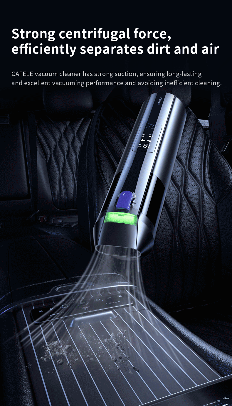 Cafele 15000Pa Wireless Vacuum Cleaner Portable Air Pump Vacuum Sealer Powerful Air Blower 4-in-1 For Car Home Office PC Clean