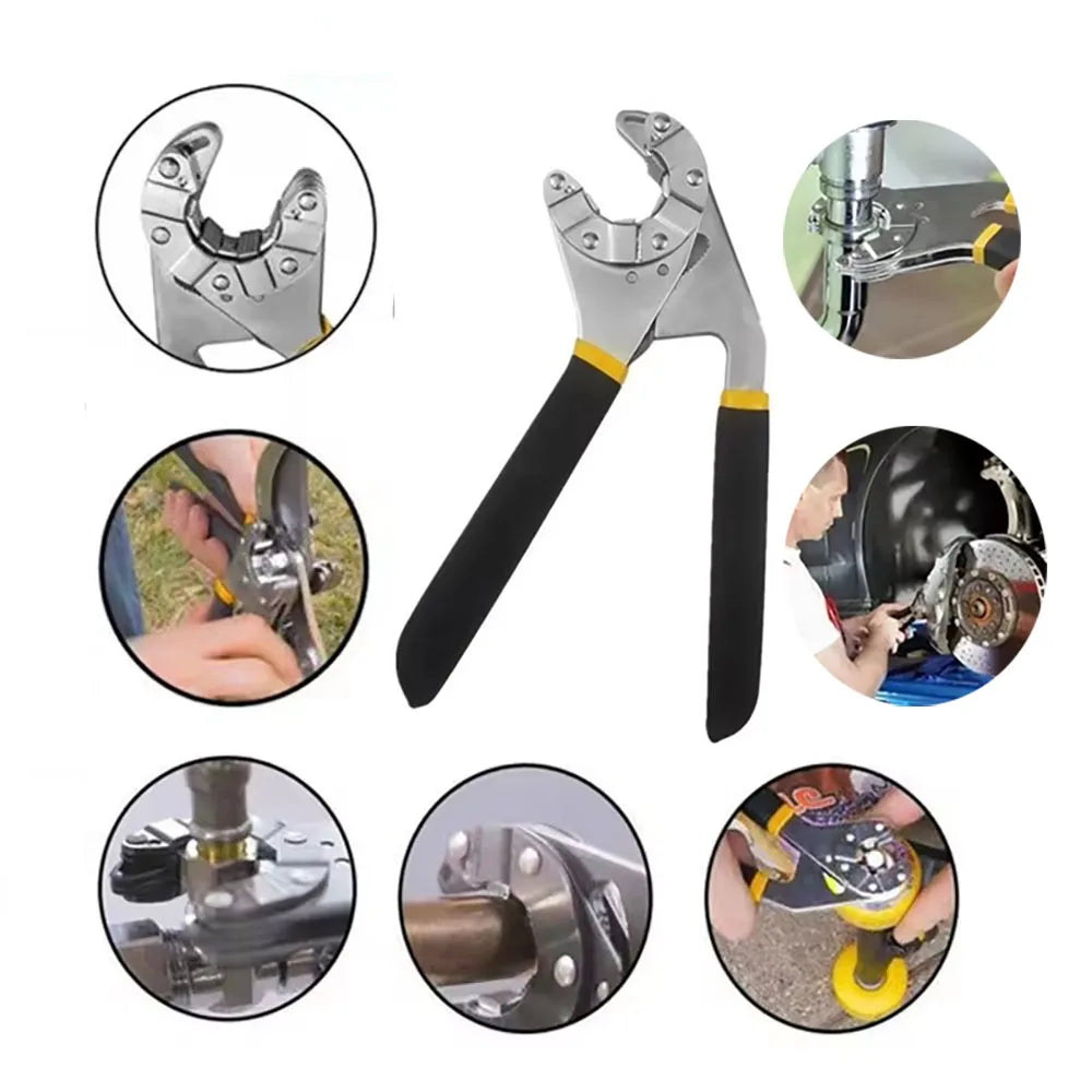 6/8 Inch 14 In 1 Magic Wrench Household Automotive Maintenance Adjustable Hand Torque Wrencht Novelty Multifunctional Hand Tool