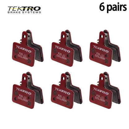 TEKTRO P20.11 Semi-Metallic Brake Pads for Mountain Bike Disc Brake Systems - High Friction, Durable & Quiet Performance